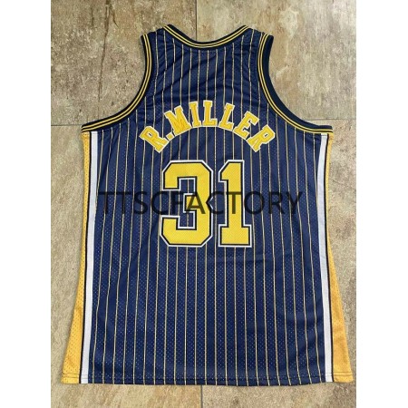 Dres Indiana Pacers R.MILLER 31 Retro 1994-95 Mitchellness Plava Swingman - Muške